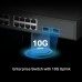 Omada 16-Port 2.5G and 2-Port 10GE SFP+ L2+ Managed Switch with 8-Port PoE+